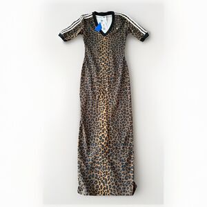 adicolor trefoil cutout long sleeve dress adidas Women's Lifestyle Adicolor Long Sleeve Maxi Dress
